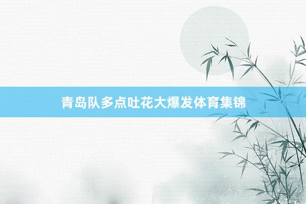 青岛队多点吐花大爆发体育集锦