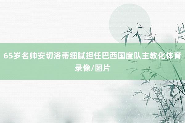 65岁名帅安切洛蒂细腻担任巴西国度队主教化体育录像/图片