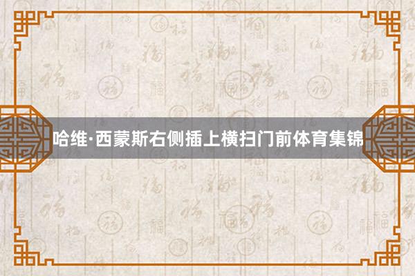 哈维·西蒙斯右侧插上横扫门前体育集锦