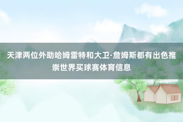 天津两位外助哈姆雷特和大卫·詹姆斯都有出色推崇世界买球赛体育信息
