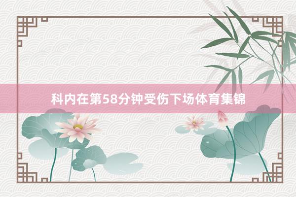 科内在第58分钟受伤下场体育集锦