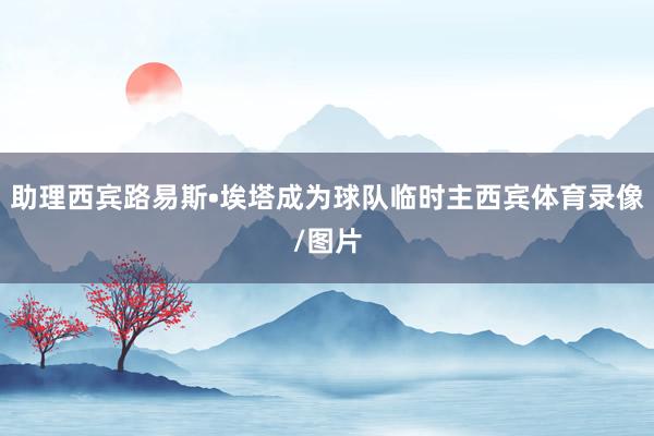 助理西宾路易斯•埃塔成为球队临时主西宾体育录像/图片