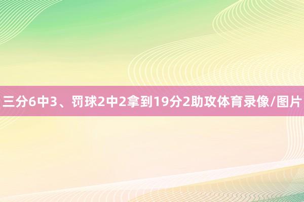 三分6中3、罚球2中2拿到19分2助攻体育录像/图片